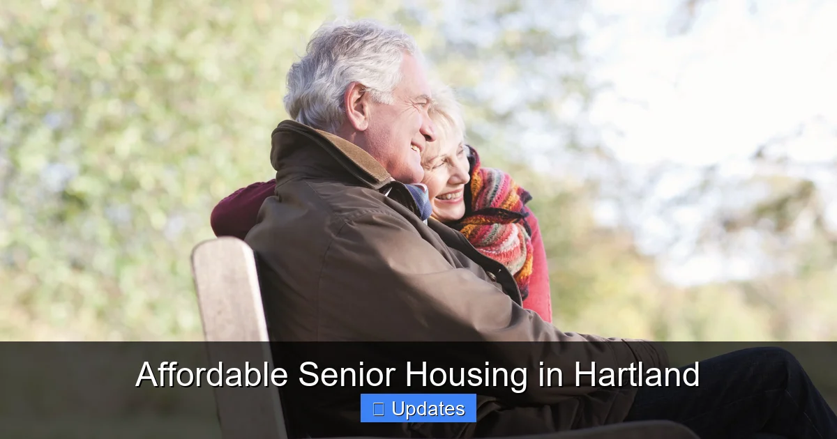 Affordable Senior Housing in Hartland