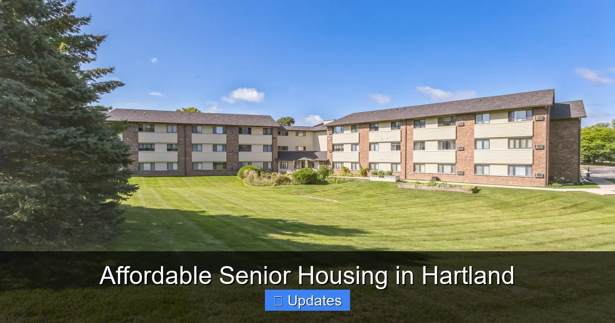 Affordable Senior Housing in Hartland