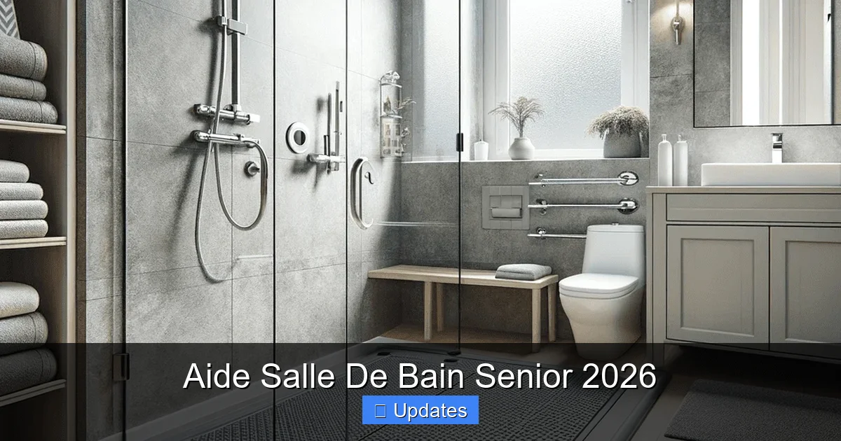 Aide Salle De Bain Senior 2026