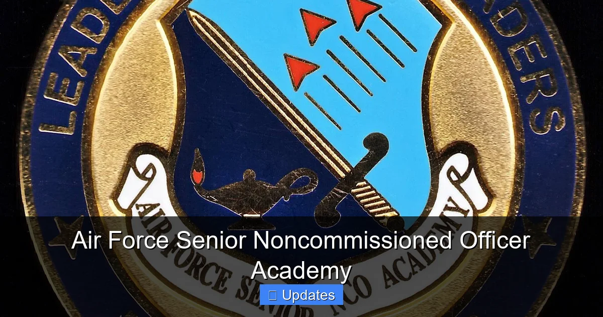 Air Force Senior Noncommissioned Officer Academy