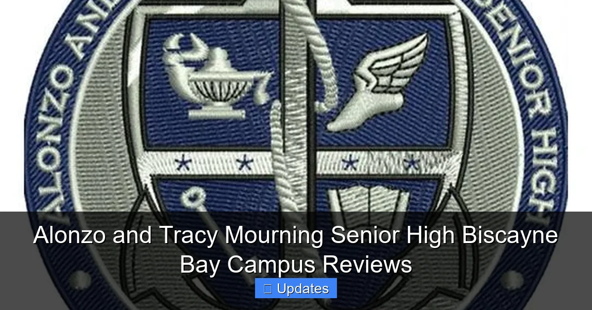 Alonzo and Tracy Mourning Senior High Biscayne Bay Campus Reviews