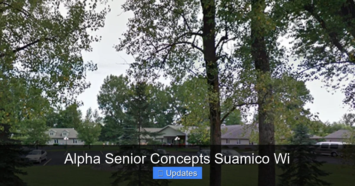 Alpha Senior Concepts Suamico Wi