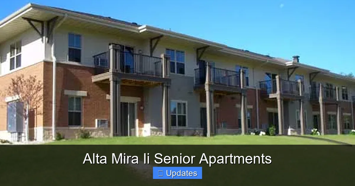 Alta Mira Ii Senior Apartments
