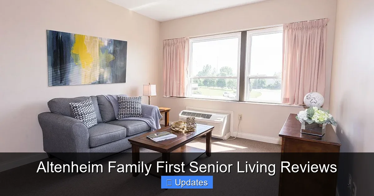 Altenheim Family First Senior Living Reviews