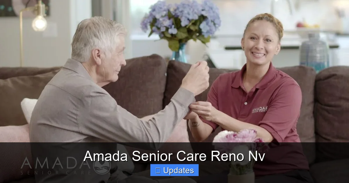 Amada Senior Care Reno Nv