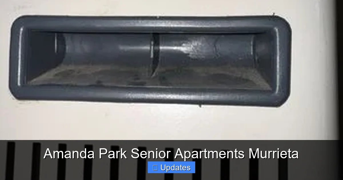 Amanda Park Senior Apartments Murrieta