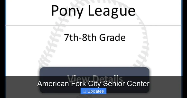 American Fork City Senior Center