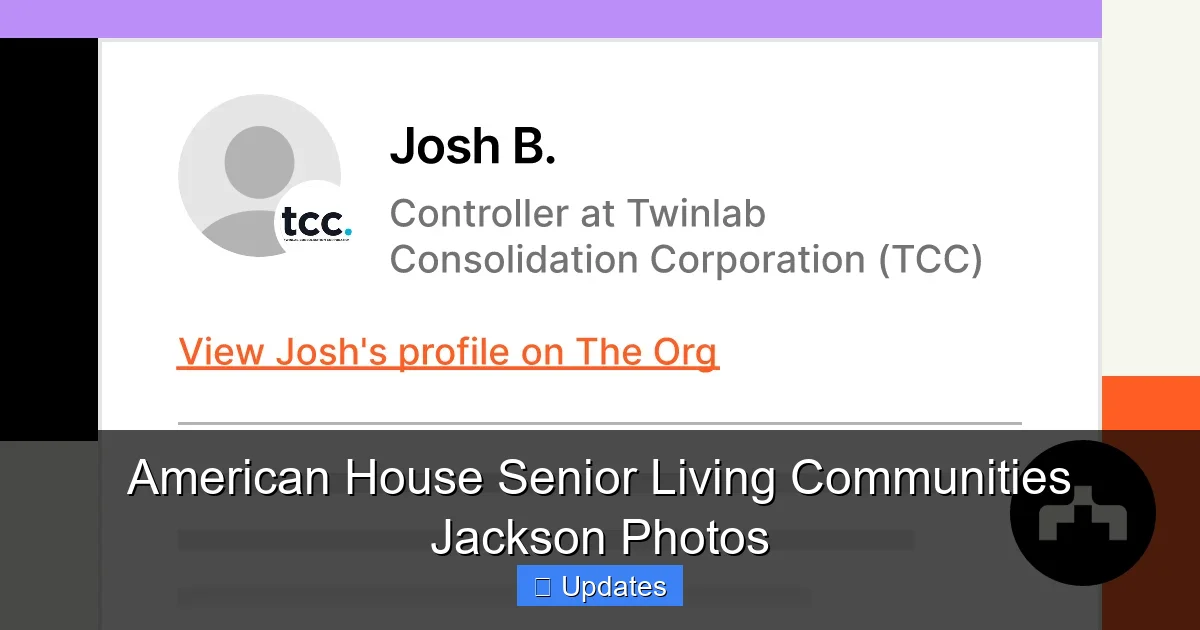 American House Senior Living Communities Jackson Photos