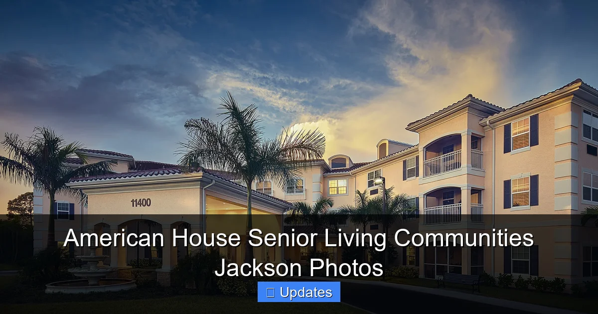 American House Senior Living Communities Jackson Photos