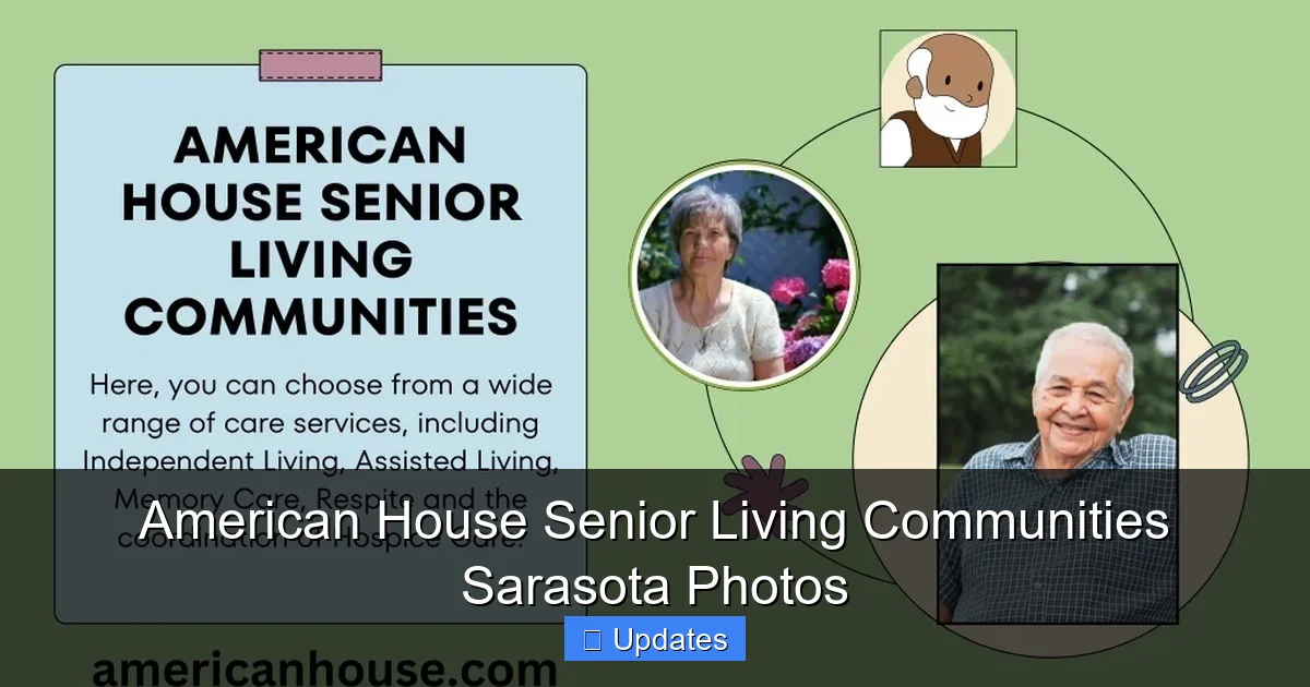American House Senior Living Communities Sarasota Photos