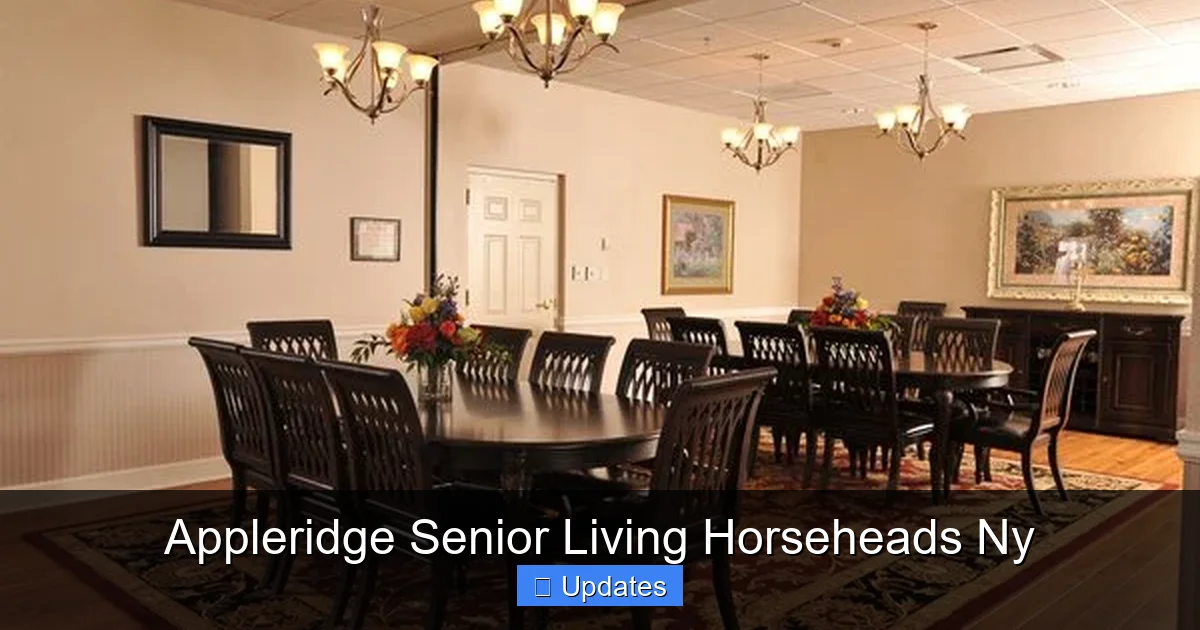Appleridge Senior Living Horseheads Ny