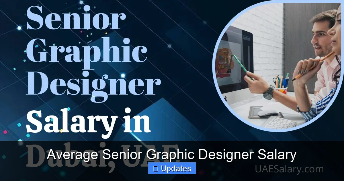 Average Senior Graphic Designer Salary