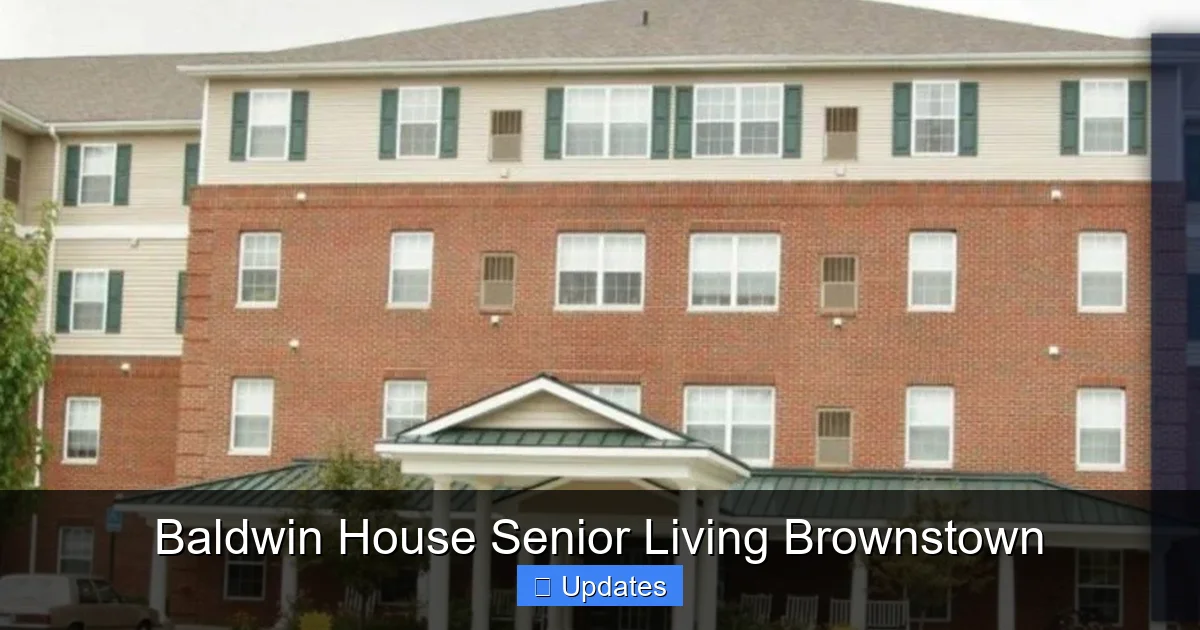 Baldwin House Senior Living Brownstown