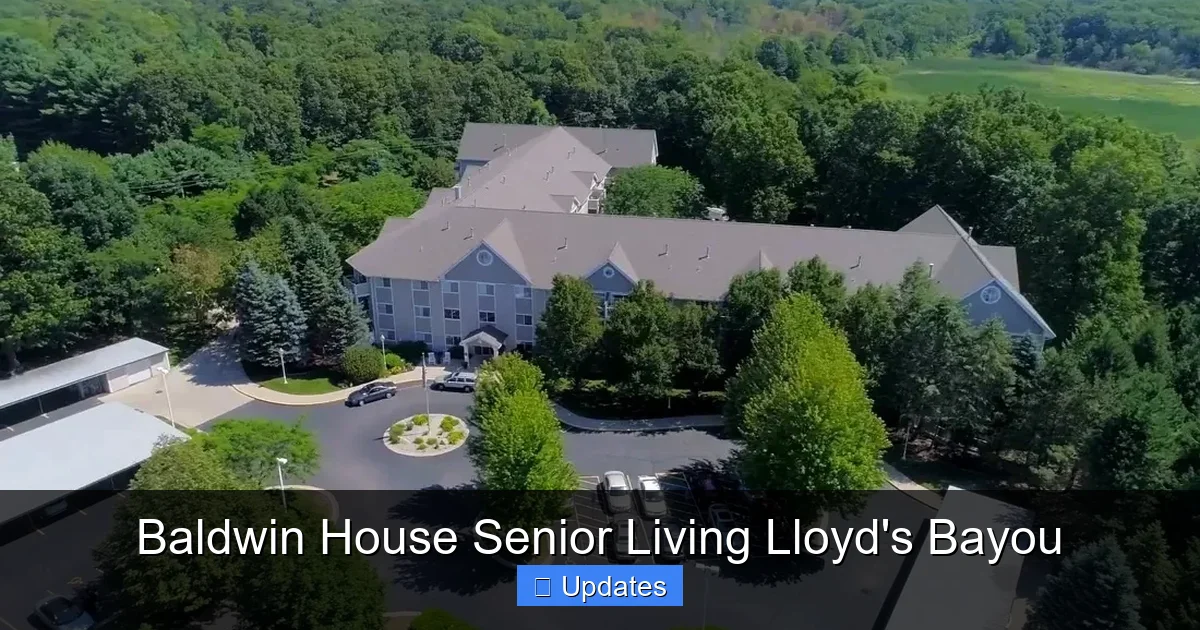 Baldwin House Senior Living Lloyd's Bayou