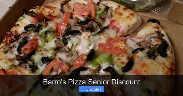 Barro's Pizza Senior Discount