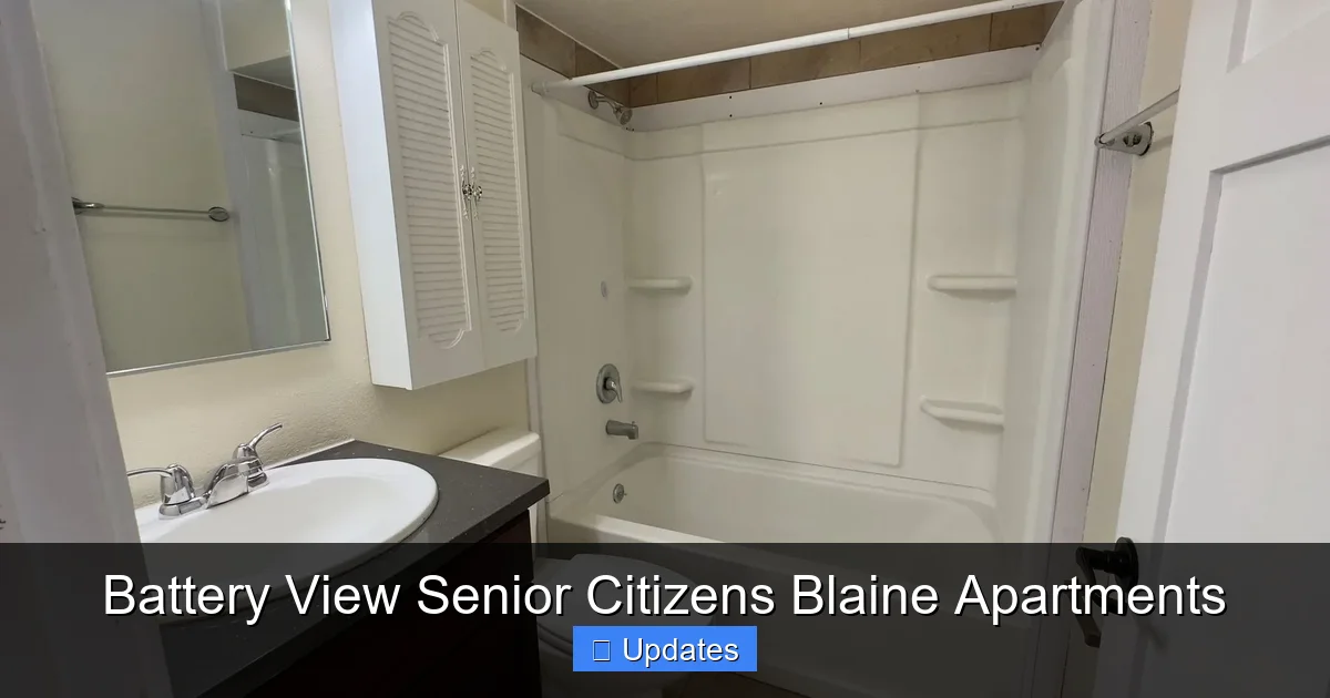 Battery View Senior Citizens Blaine Apartments