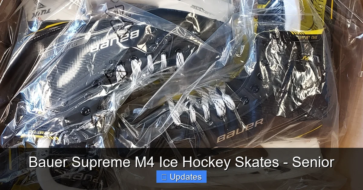Bauer Supreme M4 Ice Hockey Skates - Senior