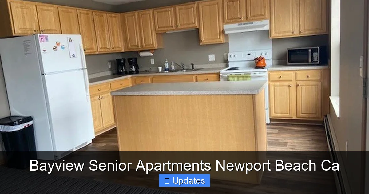 Bayview Senior Apartments Newport Beach Ca