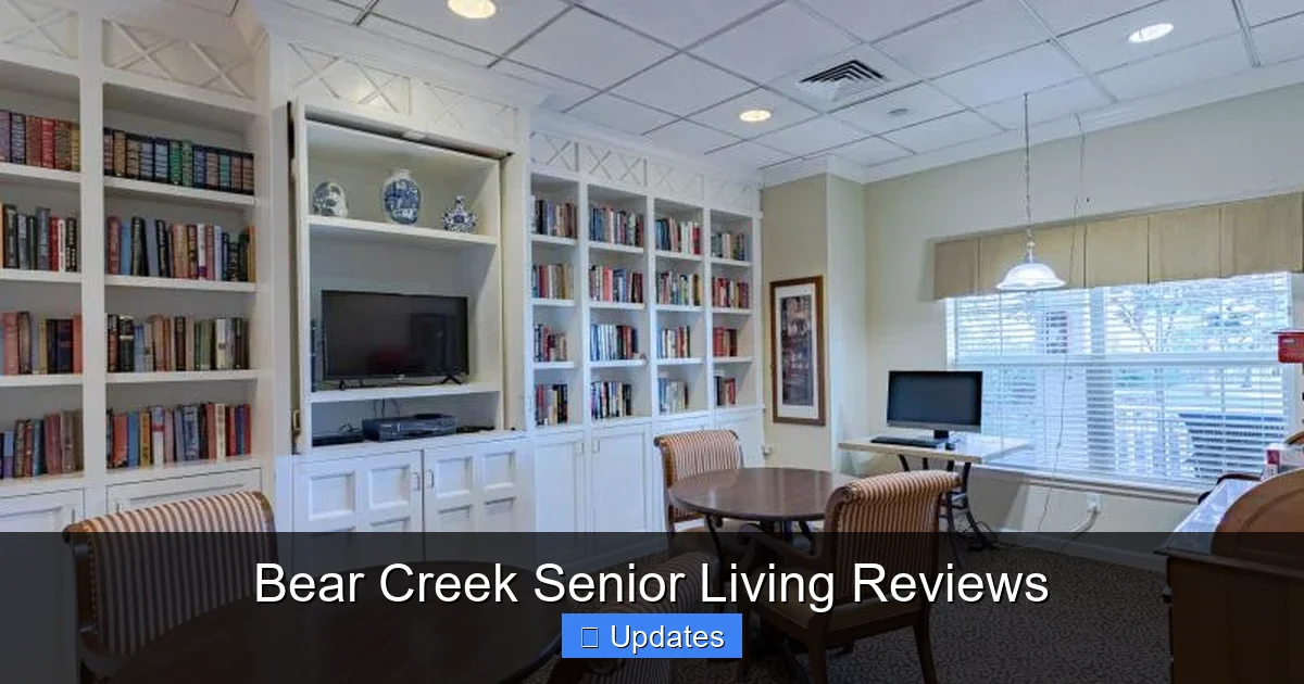 Bear Creek Senior Living Reviews