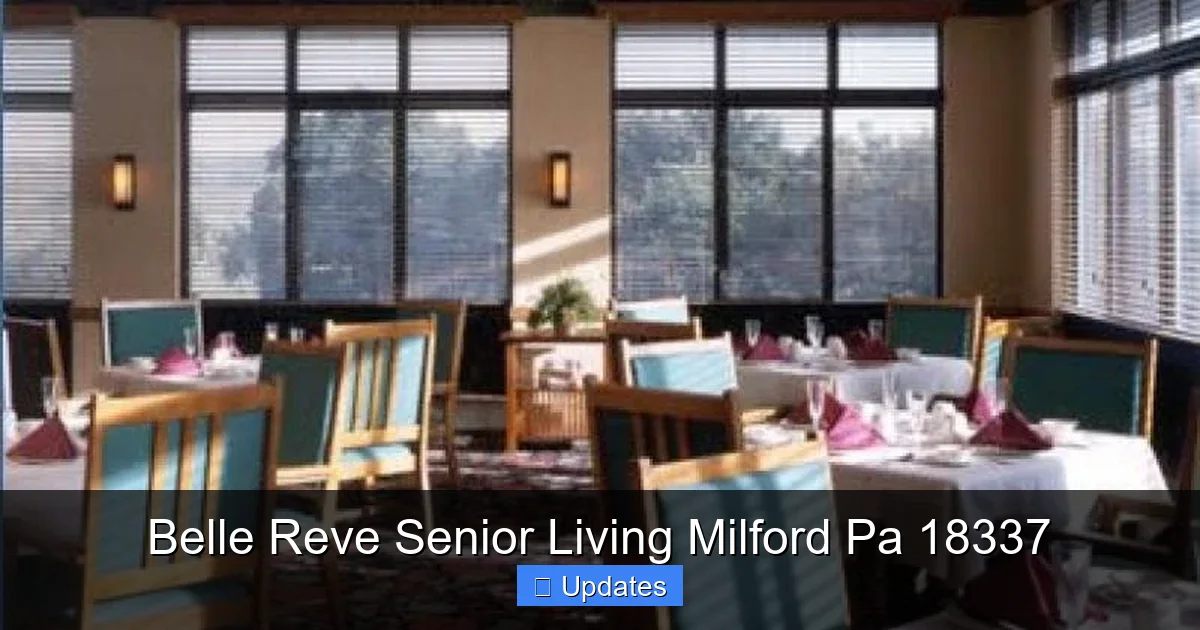 Belle Reve Senior Living Milford Pa 18337
