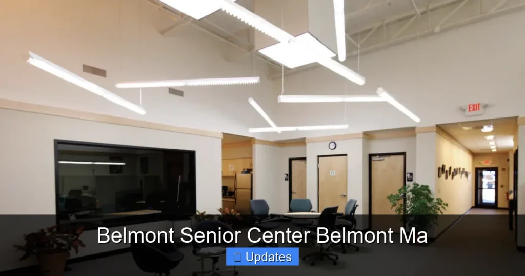 Senior Complex Belmont Senior Center Belmont Ma - SeniorsProTalk