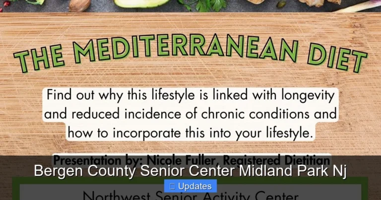 Bergen County Senior Center Midland Park Nj