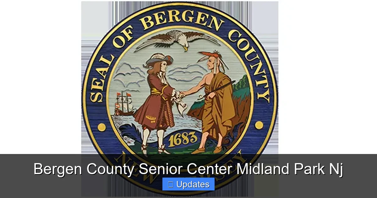 Bergen County Senior Center Midland Park Nj
