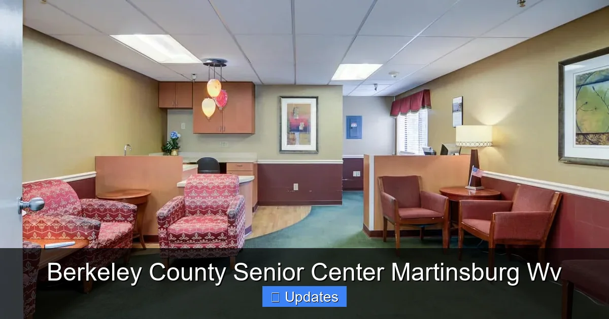 Berkeley County Senior Center Martinsburg Wv
