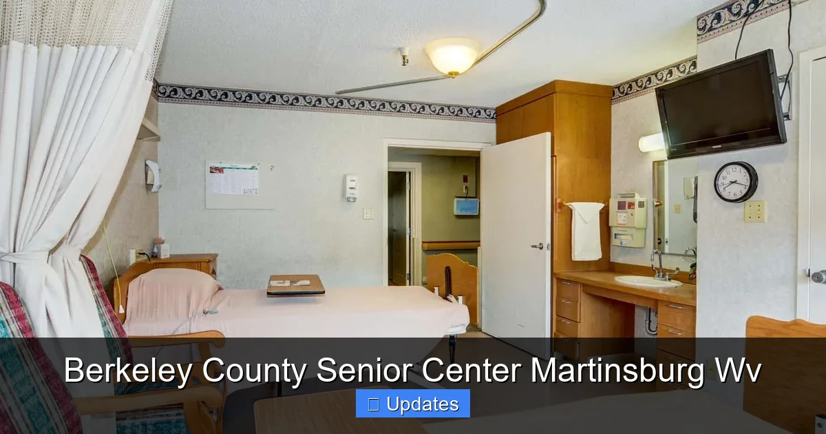 Berkeley County Senior Center Martinsburg Wv