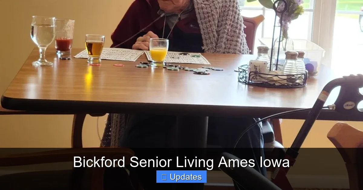 Bickford Senior Living Ames Iowa