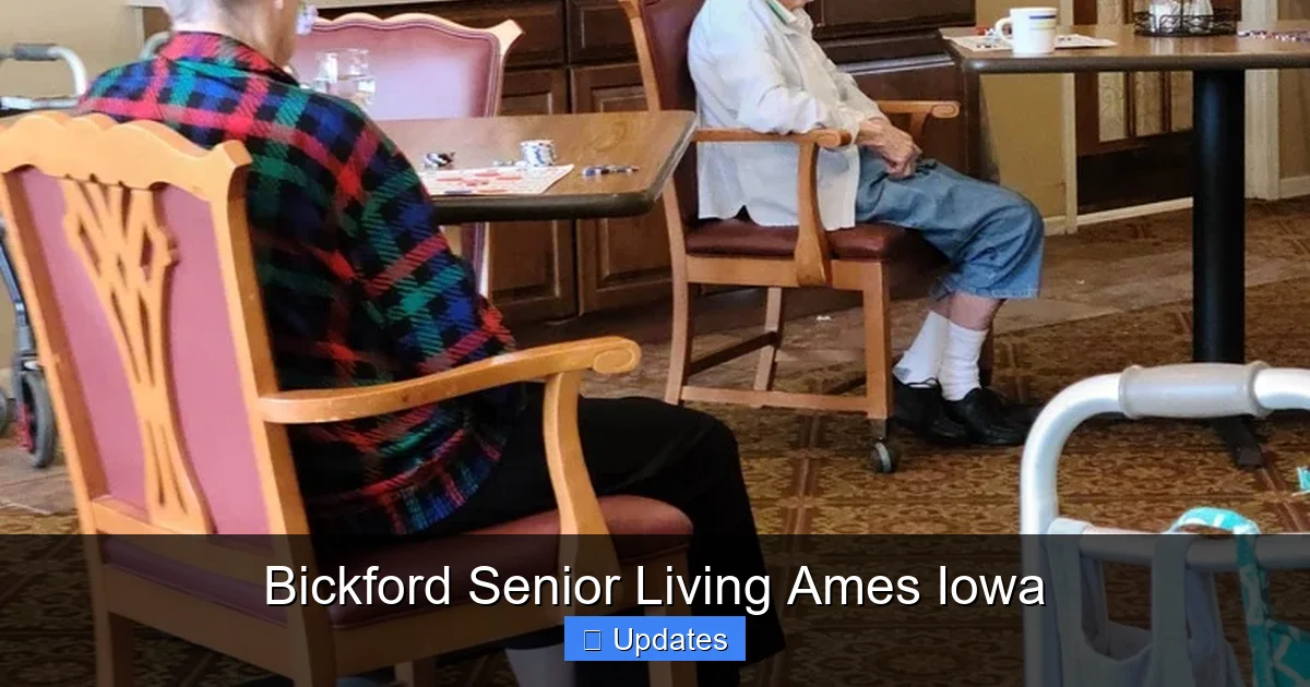 Bickford Senior Living Ames Iowa