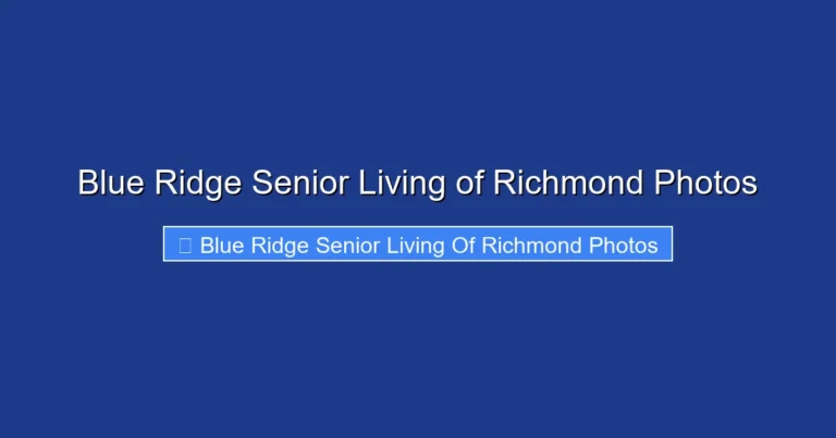 Blue Ridge Senior Living of Richmond Photos