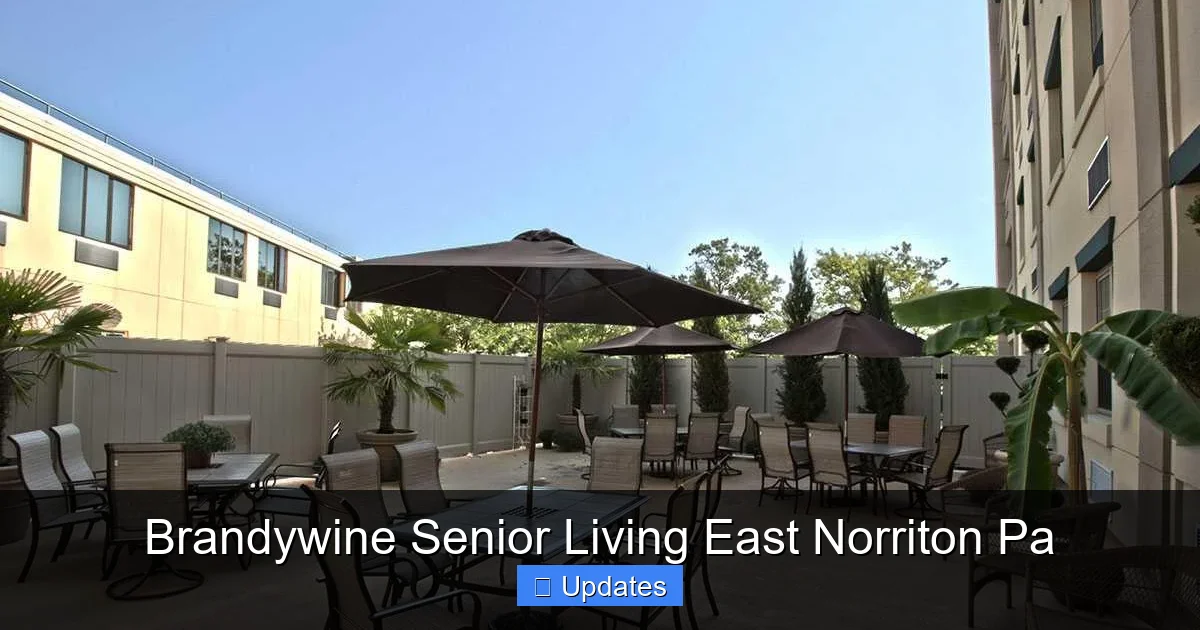 Brandywine Senior Living East Norriton Pa