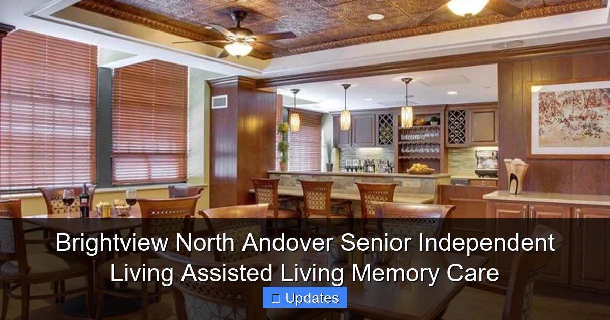 Brightview North Andover Senior Independent Living Assisted Living Memory Care