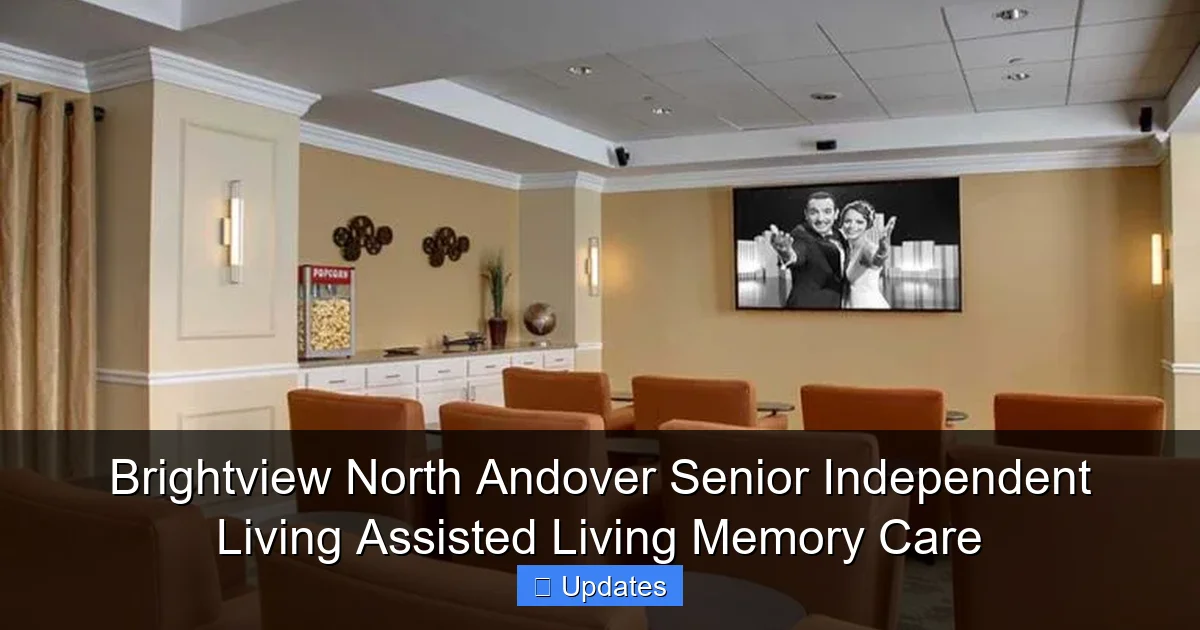 Brightview North Andover Senior Independent Living Assisted Living Memory Care