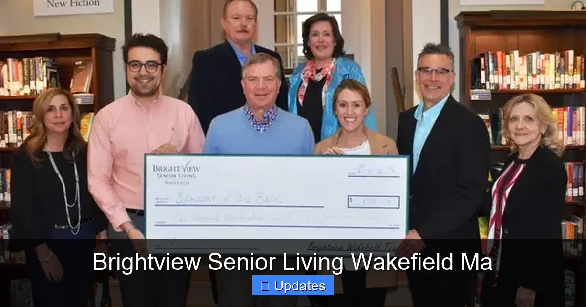 Brightview Senior Living Wakefield Ma
