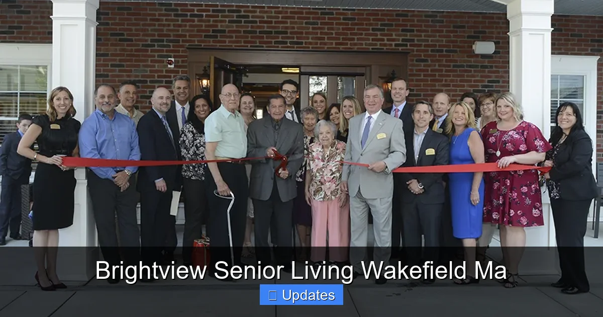 Brightview Senior Living Wakefield Ma