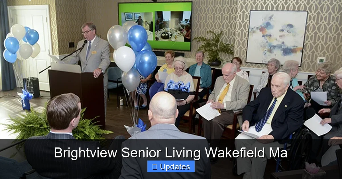 Brightview Senior Living Wakefield Ma