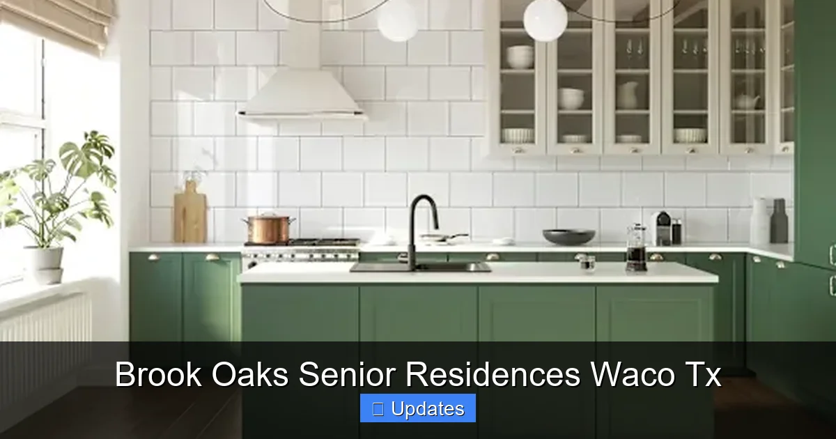 Brook Oaks Senior Residences Waco Tx