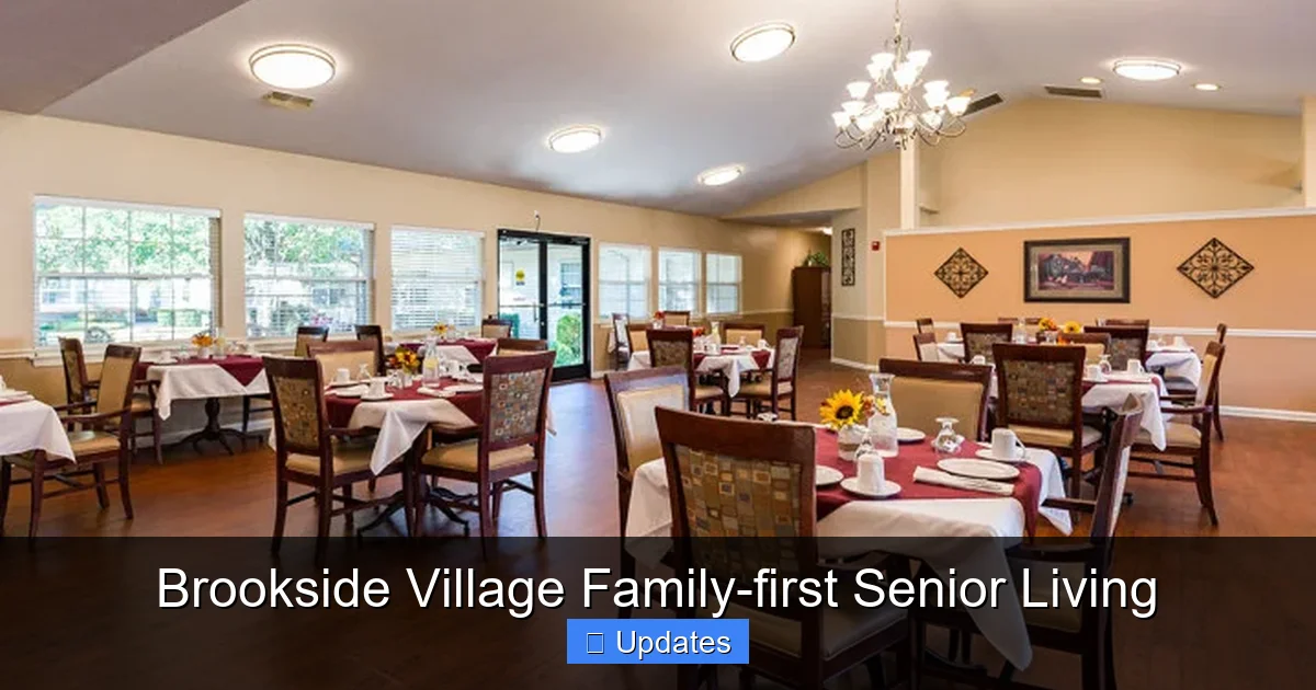 Brookside Village Family-first Senior Living