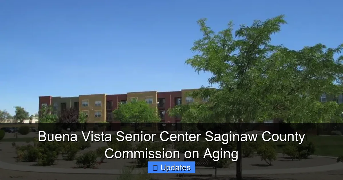 Buena Vista Senior Center Saginaw County Commission on Aging