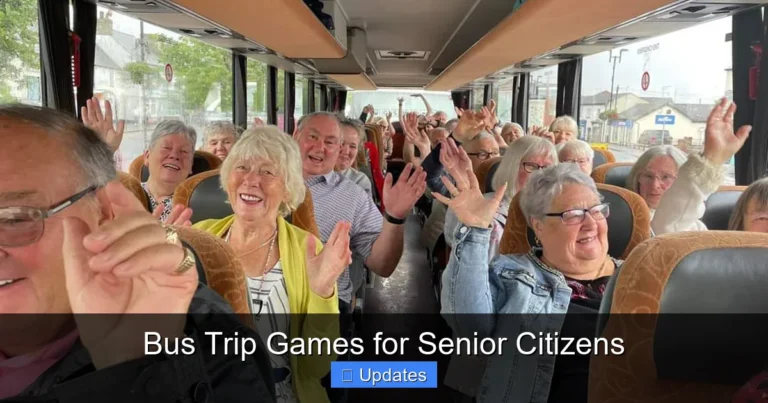 Bus Trip Games for Senior Citizens