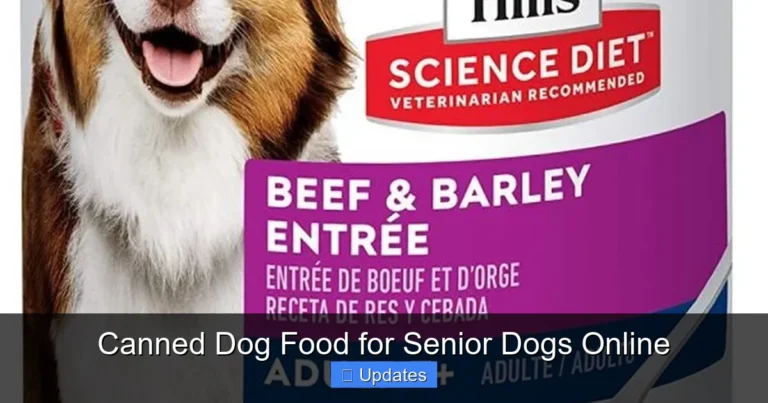 Canned Dog Food for Senior Dogs Online