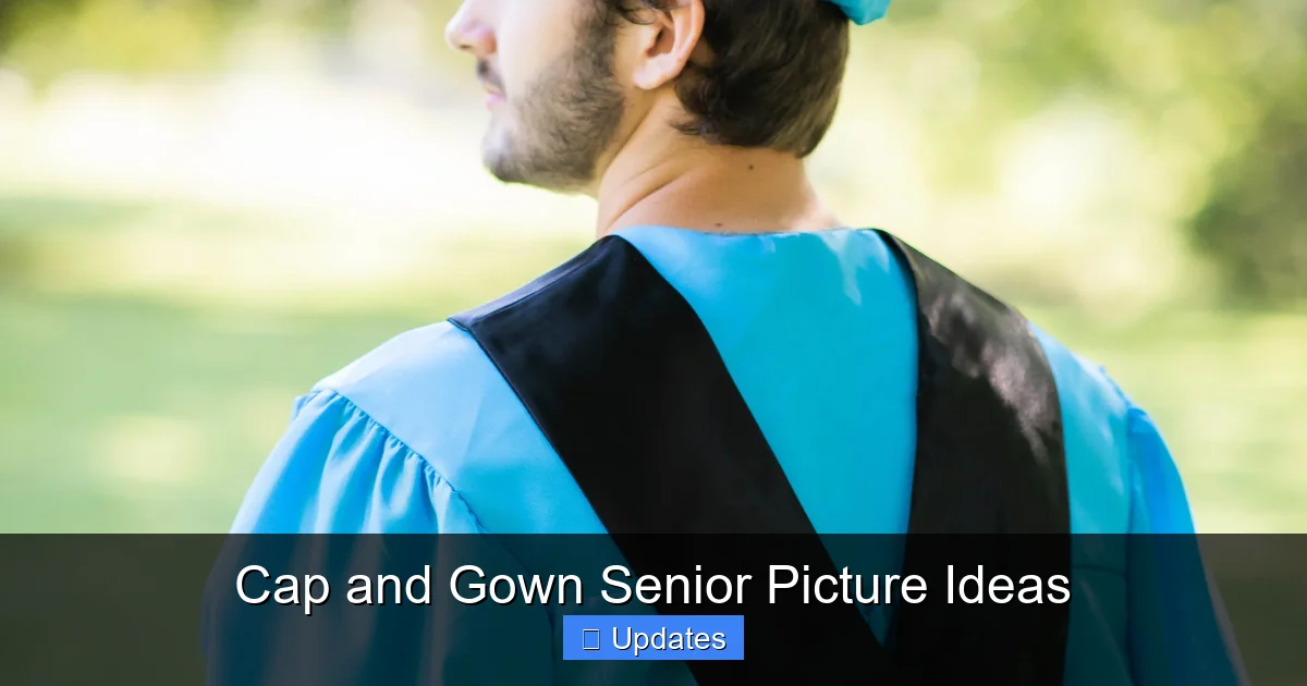 Cap and Gown Senior Picture Ideas