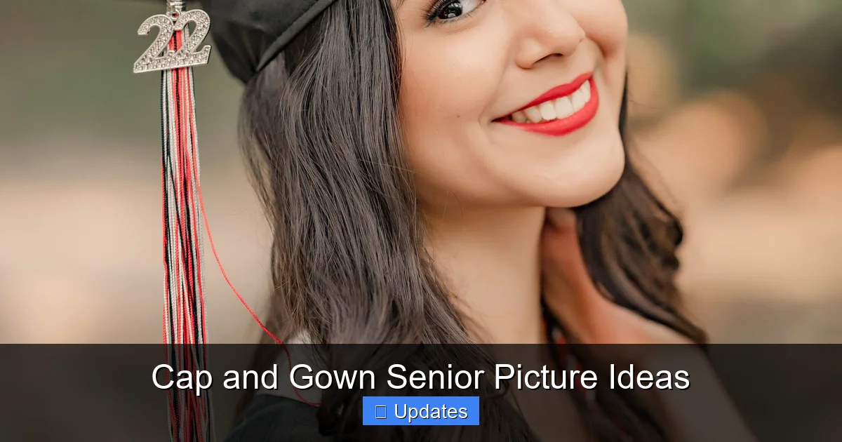 Cap and Gown Senior Picture Ideas