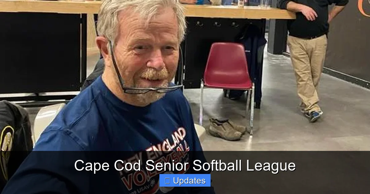 Cape Cod Senior Softball League
