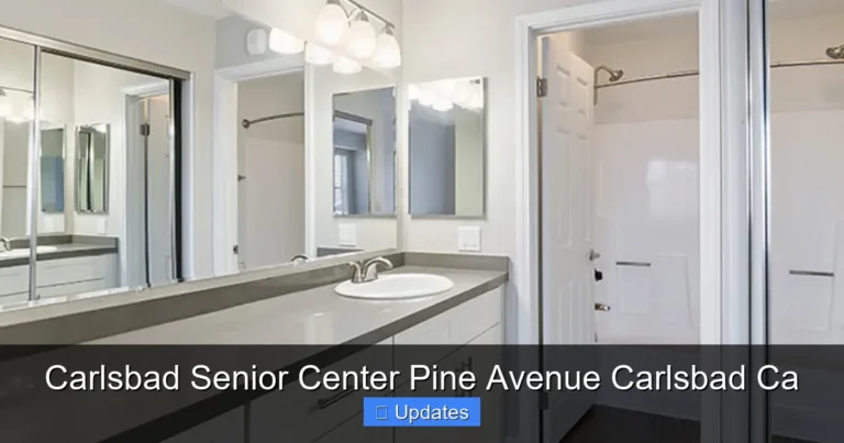 Carlsbad Senior Center Pine Avenue Carlsbad Ca