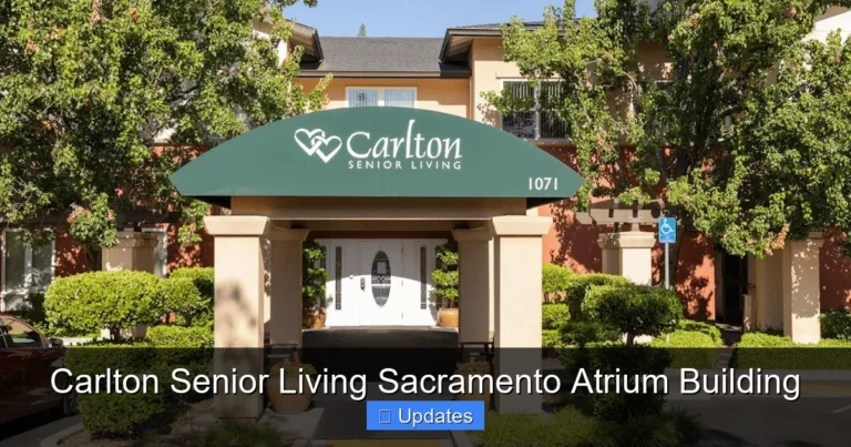 Carlton Senior Living Sacramento Atrium Building