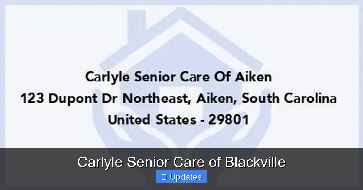 Carlyle Senior Care of Blackville