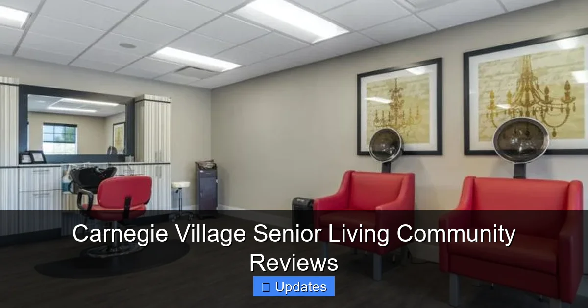 Carnegie Village Senior Living Community Reviews